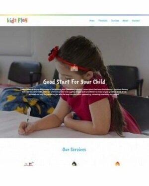 Play School - HTML Template