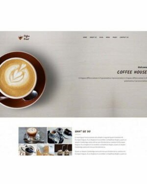 Cafeteria - HTML Template