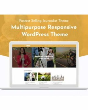 Journalist Portfolio - Wordpress Theme