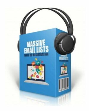 Massive Email Lists with Co Registration - Audio Course with Resell Rights