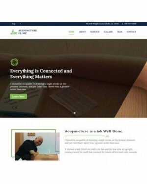 Acupuncture - HTML Template