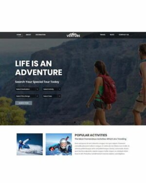 Adventure - HTML Template