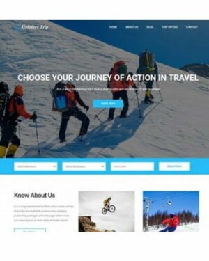 Adventures Trip - HTML Template