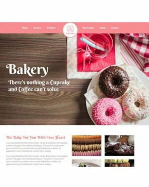 Bakers Shop - HTML Template
