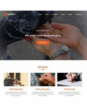 Charity - HTML Template