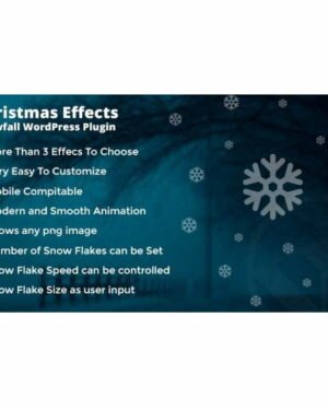 Snowfall Christmas Effects - Wordpress Plugin