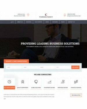 Consultancy Services - HTML Template