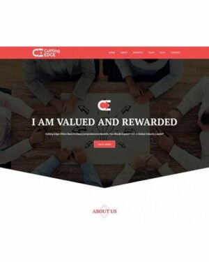 Cutting Edge - HTML Template