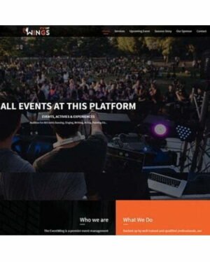 Event Wings - HTML Template