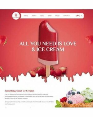 Icecream - HTML Template