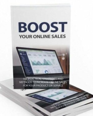 Boost Your Online Sales - eBook with Resell Rights