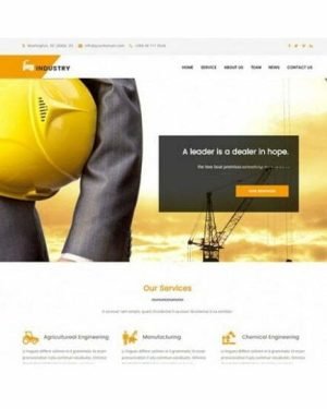 Industrial - HTML Template