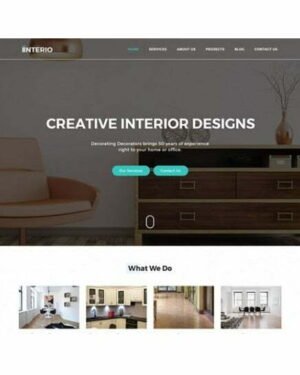 Interior - HTML Template