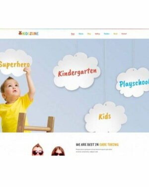 Kids Zone - HTML Template