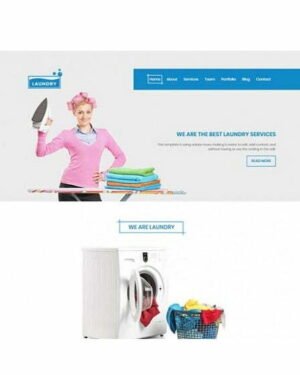Laundry - HTML Template