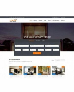 Locus Real Estate - HTML Template