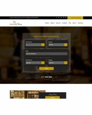 Luxury Wine - HTML Template