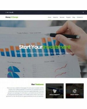 Money Exchange - HTML Template