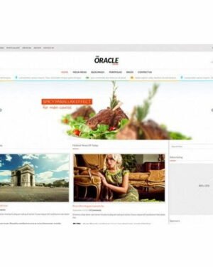 Oracle News - HTML Template