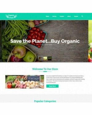 Organic Food - HTML Template