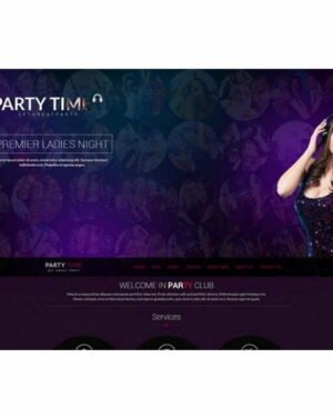 Party Time - HTML Template