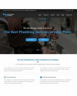 Plumber - HTML Template