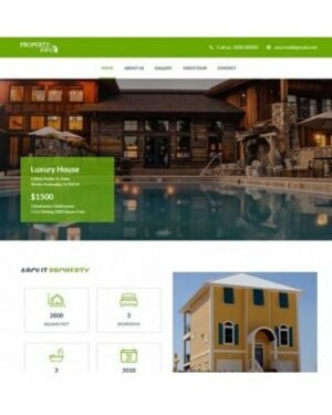 Property Info - HTML Template