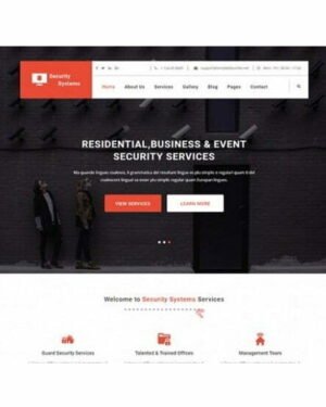 Security Services - HTML Template