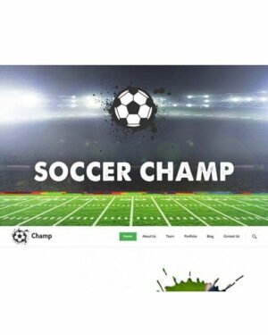 Soccer - HTML Template