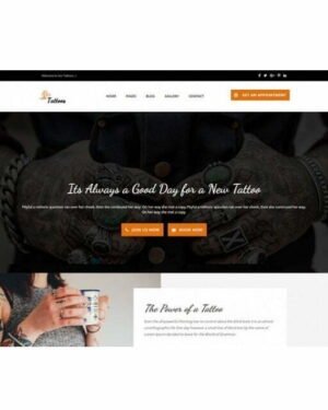 Tattoo - HTML Template
