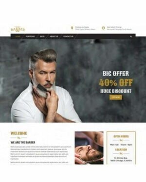 The Barber - HTML Template