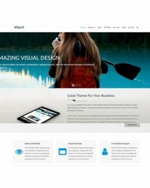 Visual - HTML Template