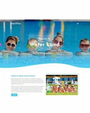Water Park - HTML Template