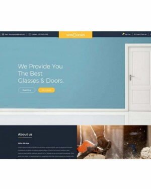 Windoors Website - HTML Template